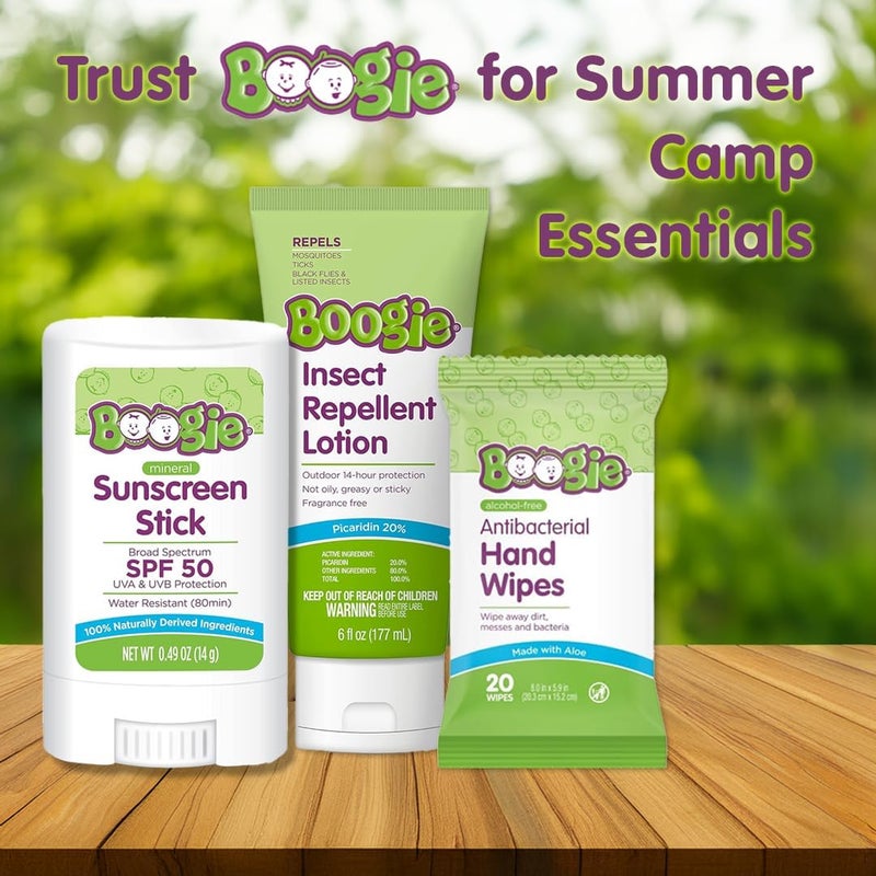Boogie Insect Repellent Lotion, Keep Mosquitoes, Ticks and Flies Off, DEET Alternative Repellent, Up to 14-Hour Protection, Fragrance-Free, Odorless Lotion, 6 Ounce - Image 4